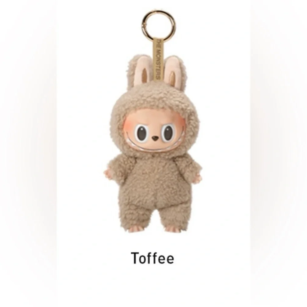 NIB Labubu Exciting Macaron - Toffy - Vinyl Plush Pendant POP MART